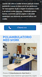 Mobile Screenshot of poliambulatoriomedwork.it